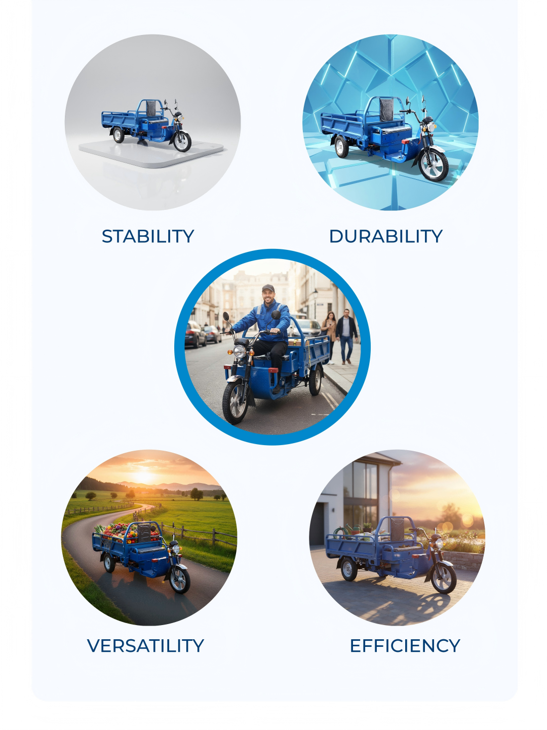 In action for business delivery, transporting goods from warehouse to retail locations with agility and reliability, streamlining supply chain operations.