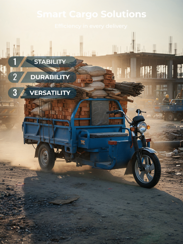 electric delivery tricycle for coffee shop catering