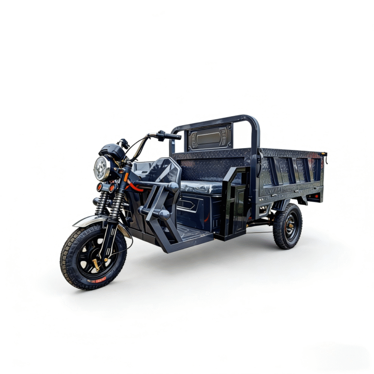 Shanghai yihu industrial co., ltd. | carbon steel electric cargo tricycle | 1600x1100mm bed | brushless motor | yihuev