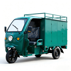 Shanghai yihu industrial co., ltd. | light-duty electric cargo tricycle | enclosed box | courier parcel delivery | yihuev