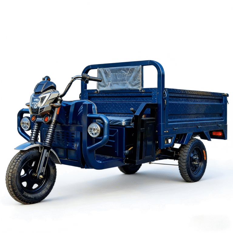 Shanghai yihu industrial co., ltd. | rugged electric cargo tricycle | 4.00-12 tires | waste & urban delivery | yihuev