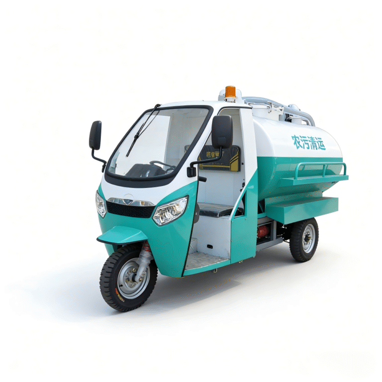 Shanghai yihu industrial co., ltd. | electric sewage suction tricycle | auto suction & discharge | sanitation use | yihuev