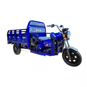 Heavy-Duty Electric Cargo Tricycle 1500W 1000KG 1600×1100mm for Industrial & Construction Transport