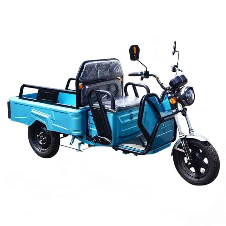 Compact Electric Cargo Tricycle | 800-1200W for Family Use