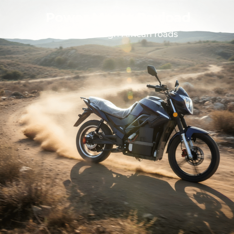 Electric Cargo Motorcycle for Africa with 1000kg Load Capacity, 3000W Heavy Duty Two-Wheeler