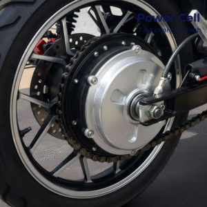 Durable Electric Motorcycle Adapted for African Rough Roads, Heavy Duty Construction