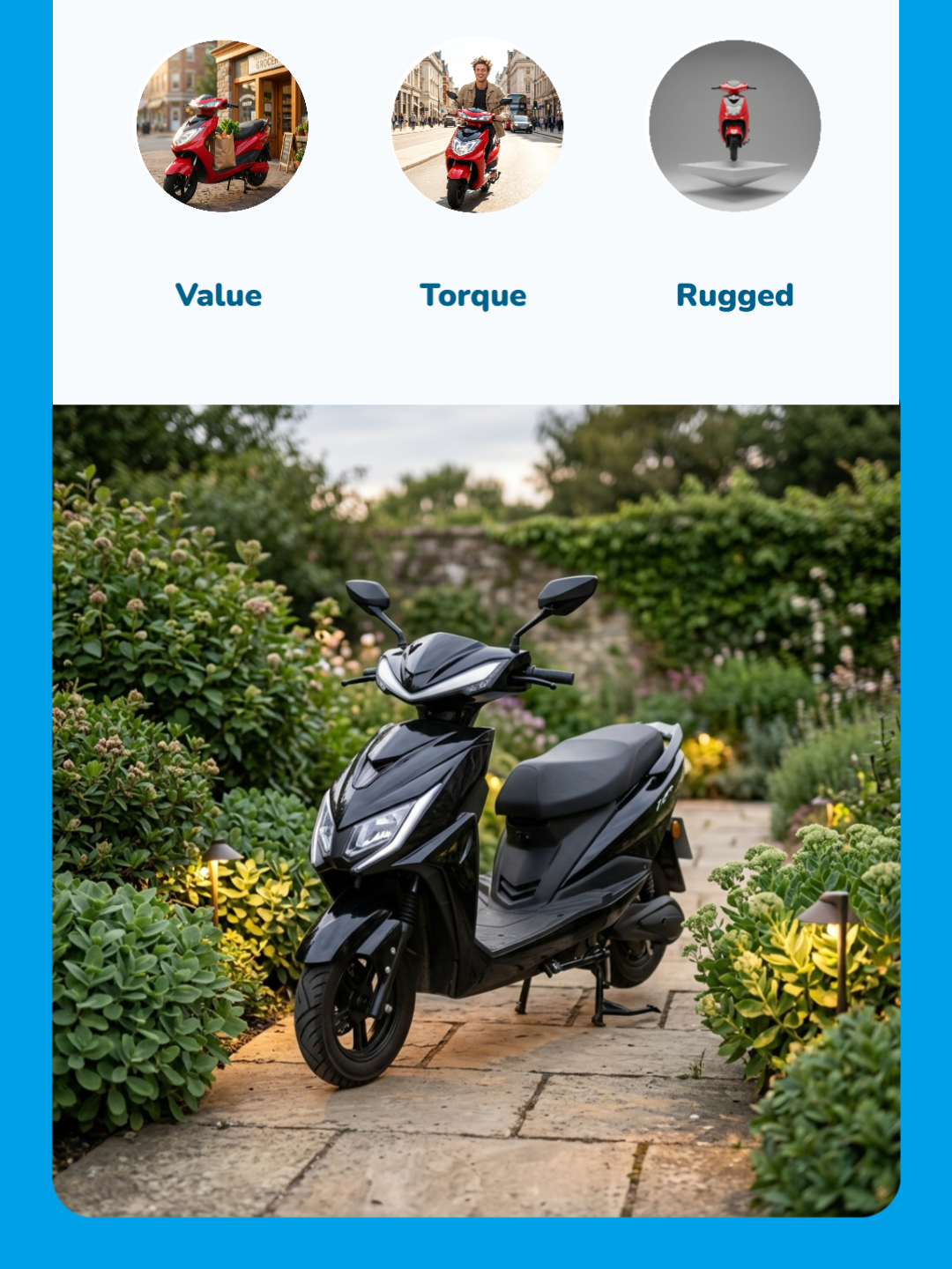1000W Brushless Motor Electric Motorcycle Core Part