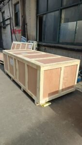 Lead-acid battery packaging for SKD electric tricycle sample shipping
